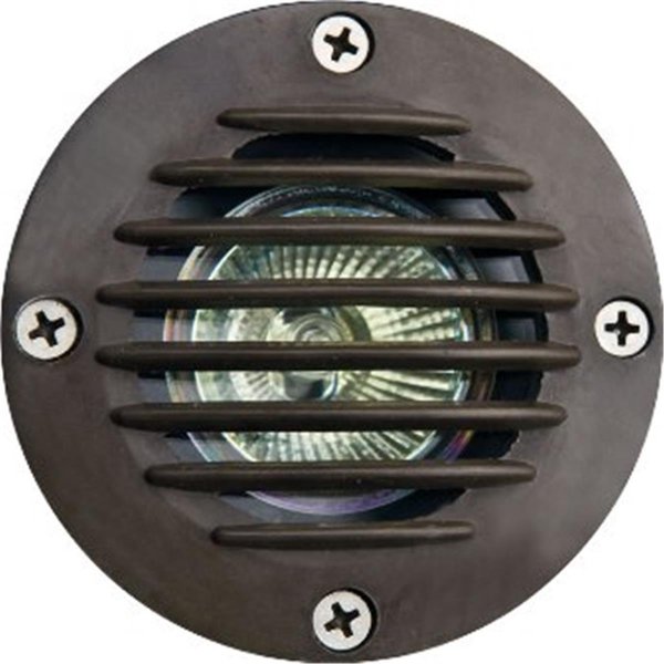 Intense Fiberglass In-Ground Well Light with Grill, Bronze IN2563087